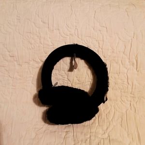 UGG Genuine Shearling Earmuffs - Black